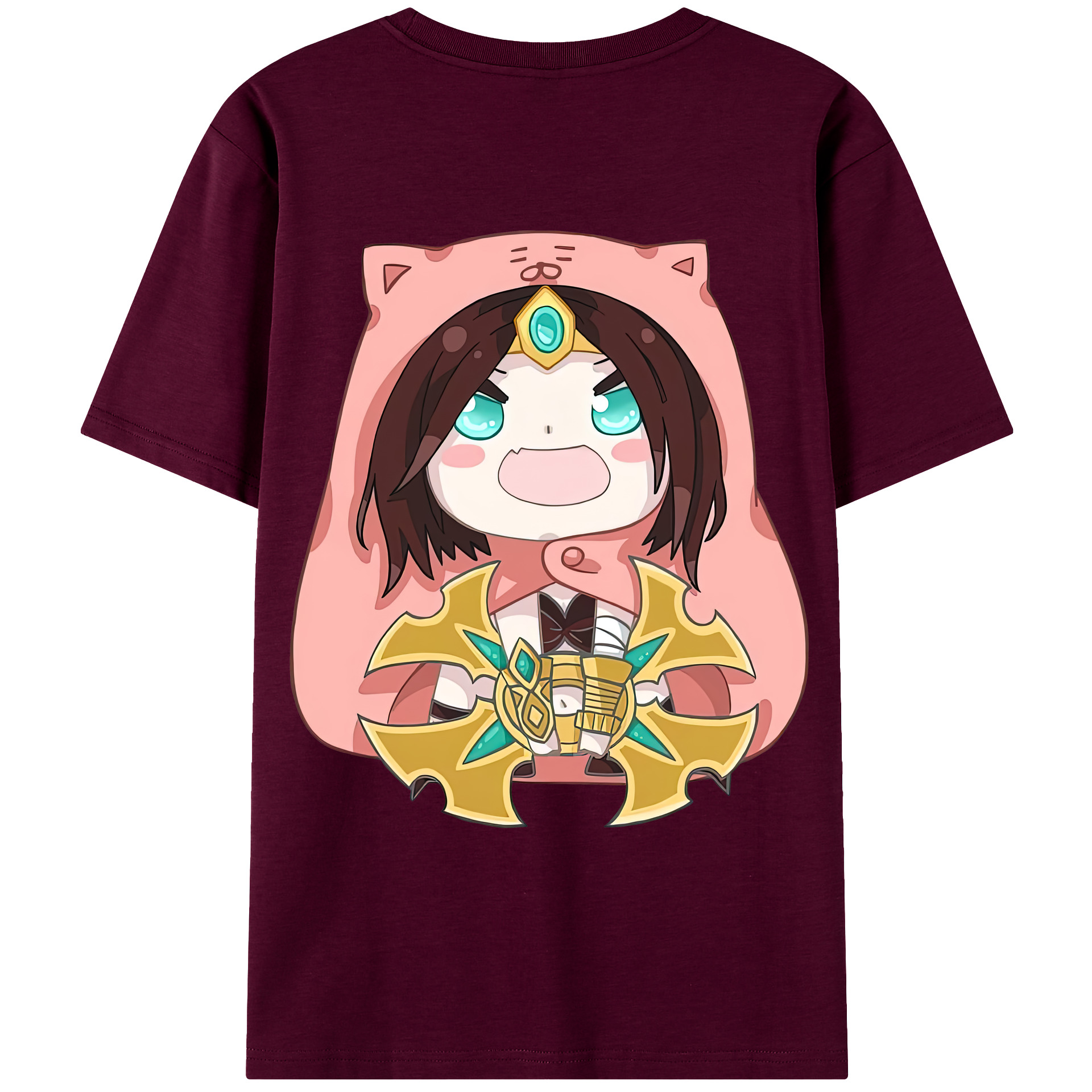 リーグ・オブ・レジェンド League of Legends LOL レディース半袖Tシャツ(バックプリント)